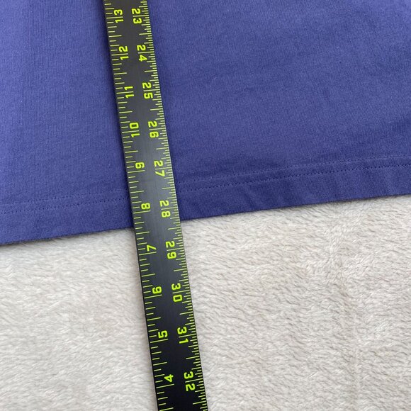 Brooks Brothers Mens Polo Shirt XL 346 Navy Blue Cotton Short Sleeve Classic - Picture 5 of 9